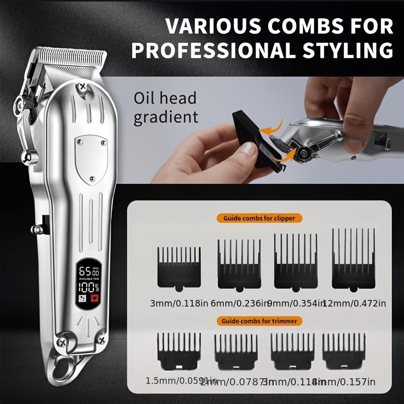 USB Rechargeable Hair Clipper  - Mens Grooming Kit Gift review and price