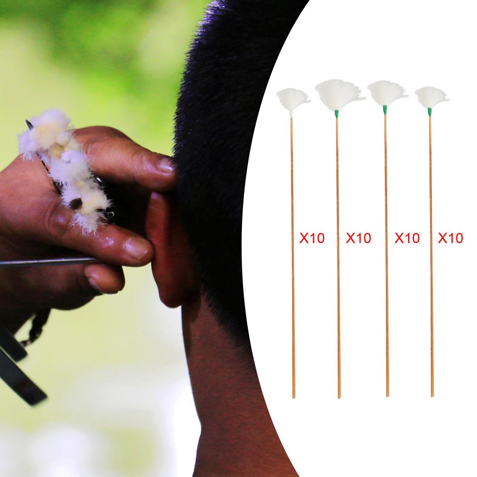 Feather Earpicks Bamboo Handle - Ear Wax Remover review and price