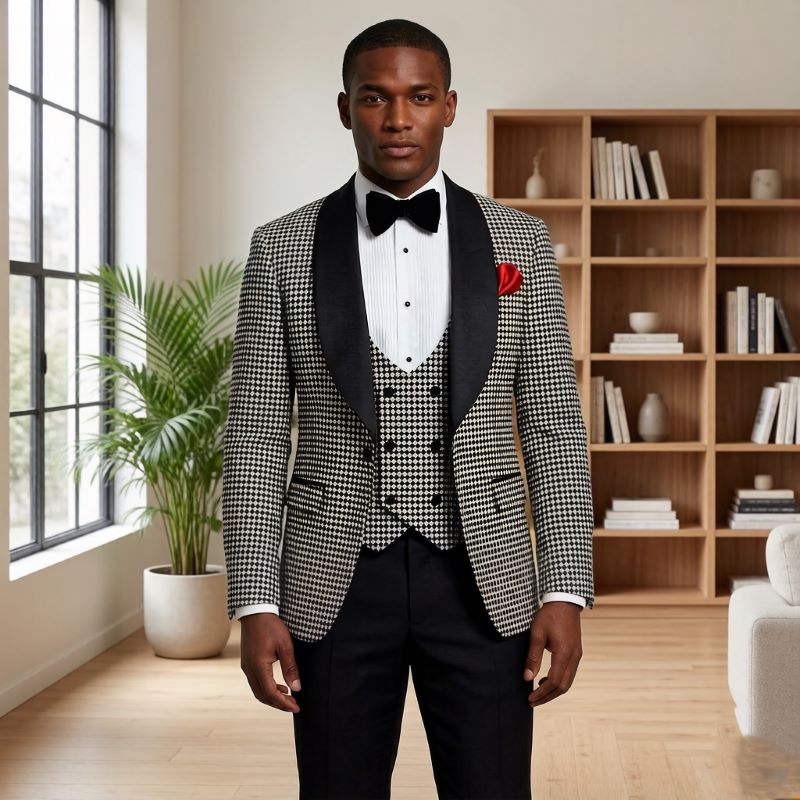 Check Suits for Men Houndstoot - Men'S Grooming Awards review and price